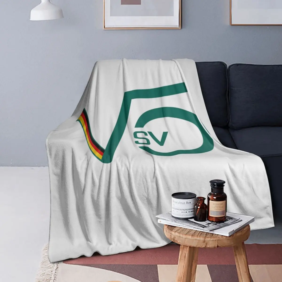 

Одеяло с логотипом Sebastian Vettel SV5 F1 2022, мягкое теплое фланелевое одеяло, постельное белье для кровати, гостиной, пикника, путешествий, домашнего дивана