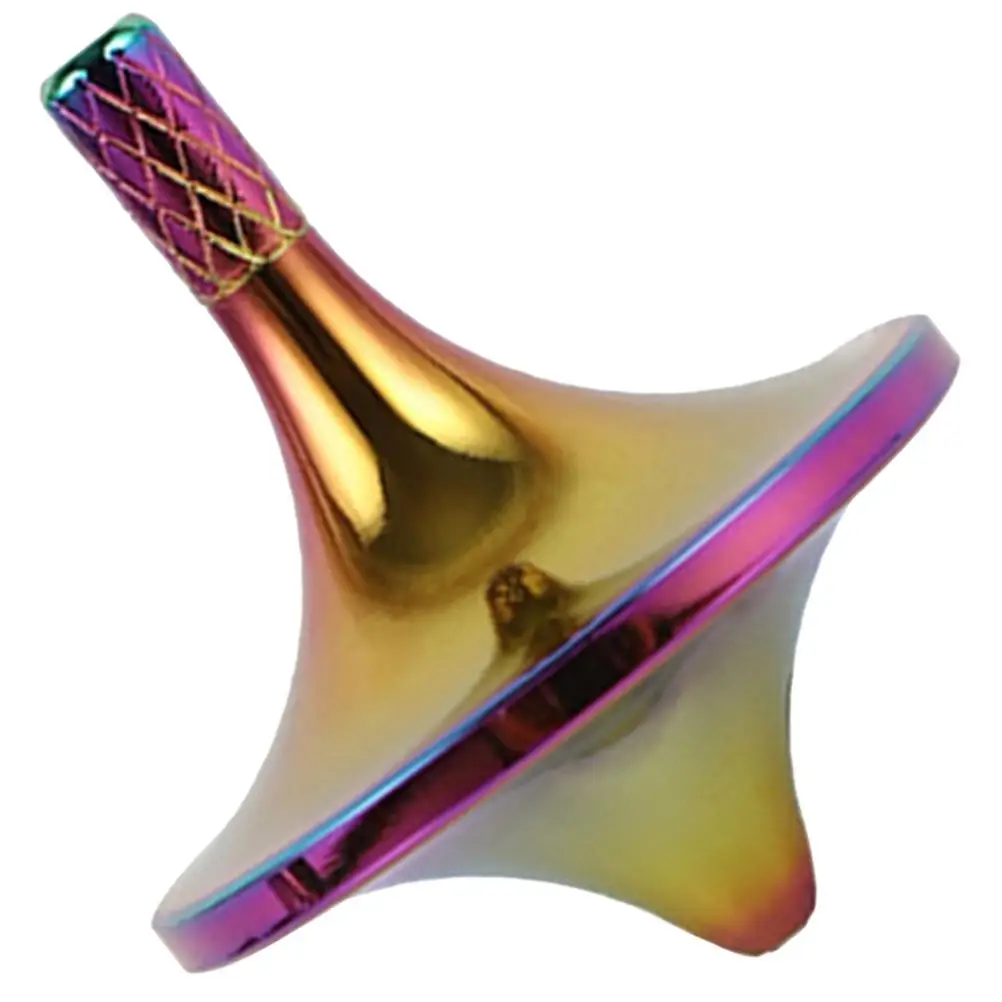 Gyro Small Copper Color Spiral Game for Child Fun Decompression Portable Gyroscope