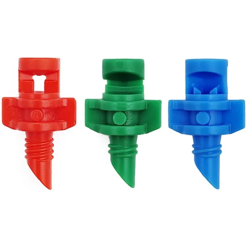 50pcs 90/180/360 Degrees Garden Watering Irrigation Simple Refraction Mozzle Flower Mist Water Threaded Connection Sprayer C5