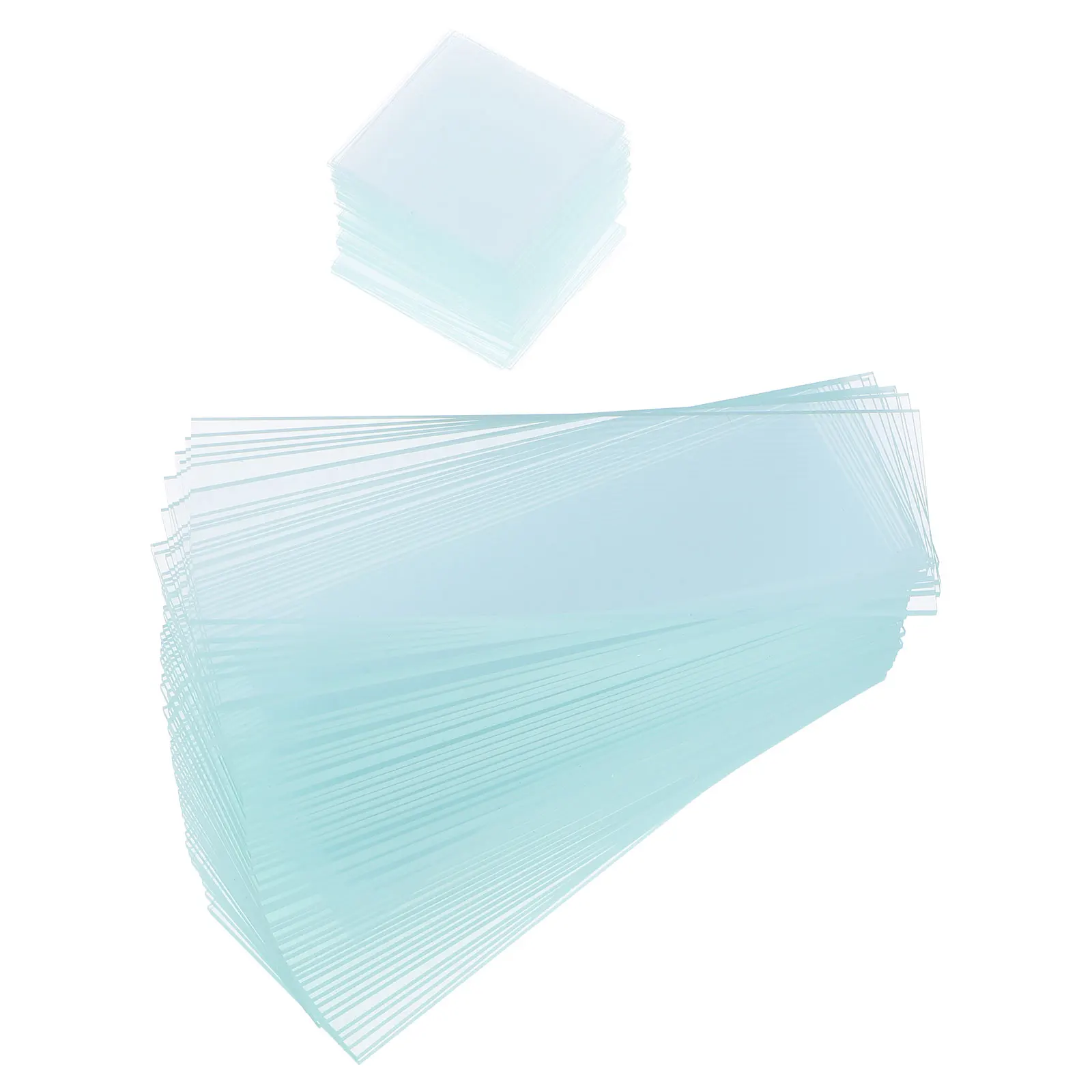 

Premium Microscope Slides Cover Slips Set Optical Glass Pre-Cleaned Ground Edge Individual Vacuum Sealed Universal Compatibility