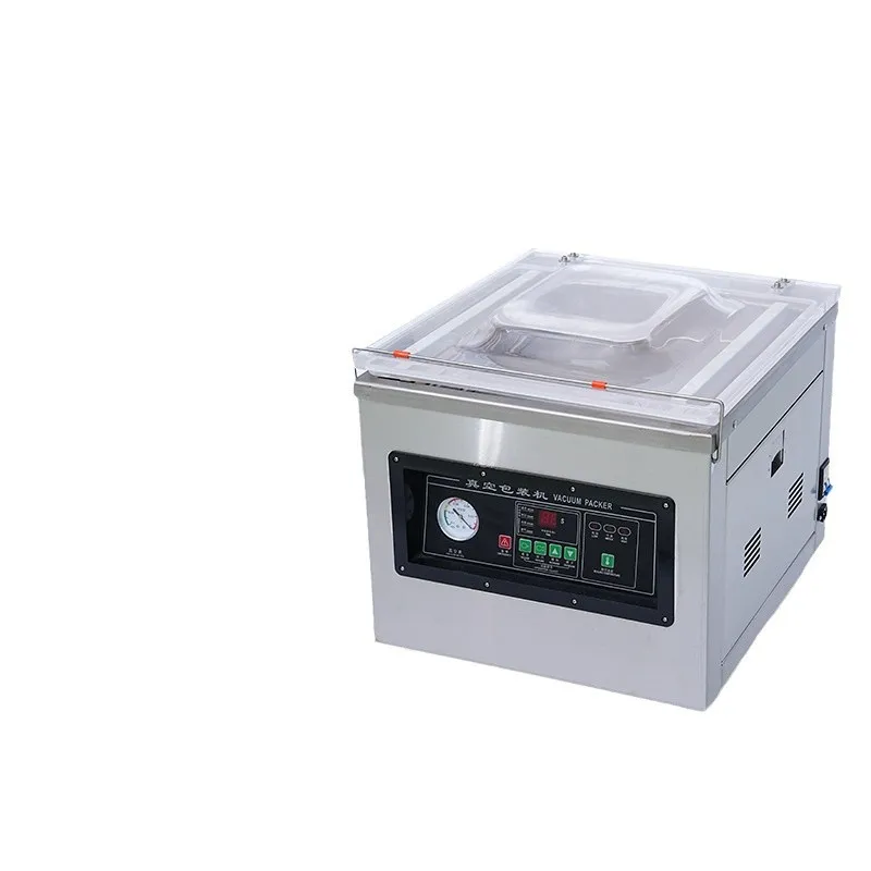 

DZ-260 Desktop Vacuum Packaging Machine Commercial Packaging Equipment Fresh-keeping Sealing Machine Dry and Wet Small Vacuum