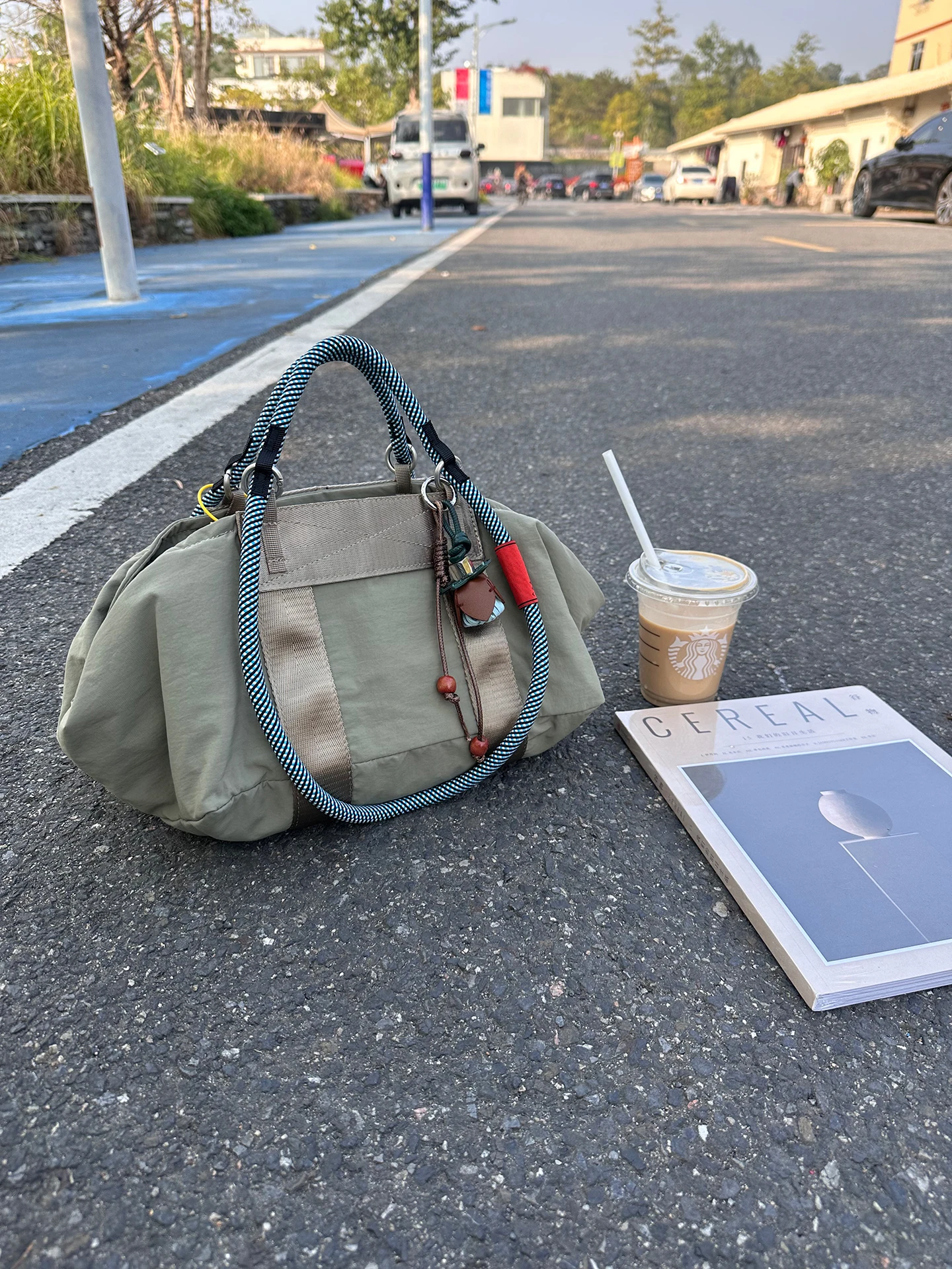 

Women's Fitn Bag Ox Cloth Lightweight Waterproof Travel Sport Large Capaci Single oulder Bag Faionable Japanese ...