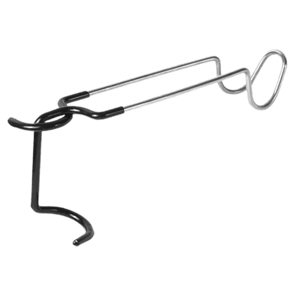 

Durable Outdoor Camping Light Iron Hook Pole Tent Lamp Holder Stable Hook for Hanging Bags Clothes Flags Decorations