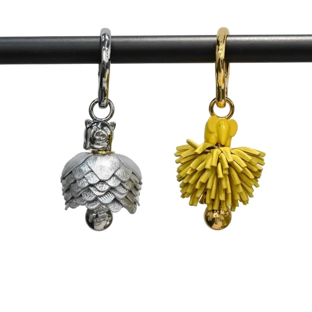 

DIYKeychain Creative Flower Keyring for Women Handbag Ornaments Charms Car Key Holder Accessories Gifts