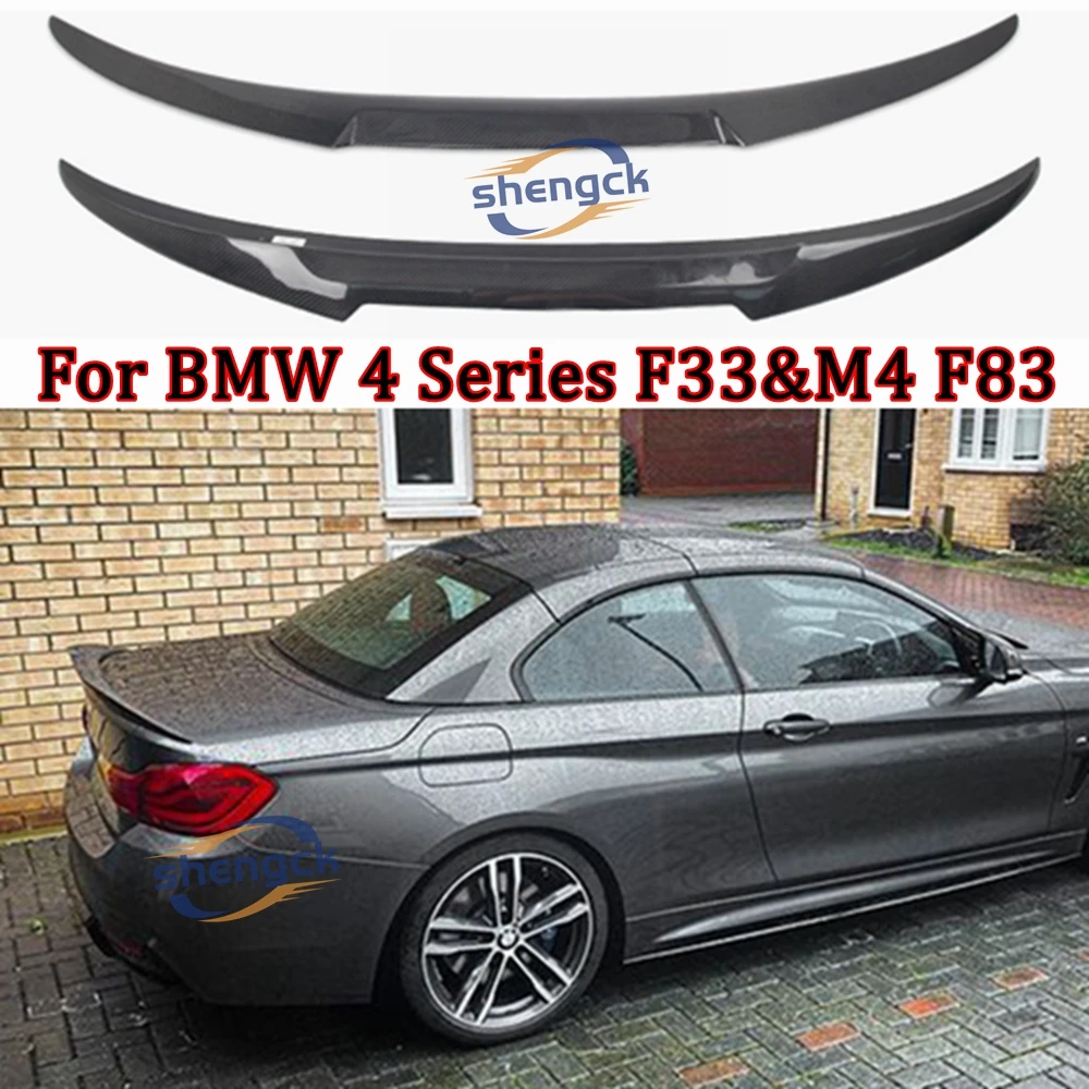 

Для BMW 4 серии F33 трансформер и M4 F83 M4 стильный задний спойлер из углеродного волокна крыло багажника 2013-2020 430 435 кованый УГЛЕРОДНЫЙ