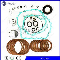 01J O1J Auto Transmission Clutch Overhaul Kit Friction Plate Oil Seal For Audi A4 A6 B7 C5 CVT Gearbox Disc Repair Kit