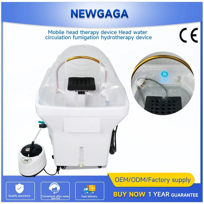 

NEWGAGA Water Shampoo Device Water Tank for Hair Washing Hair Wash Furniture Massage Head Relaxation Head Spa Salon