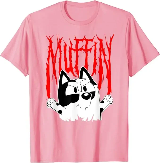 Rock N Roll Muffin t-shirt Cute Cat Lover Graphic Tee Humor Funny Lovely Kitty outfit Music Rap Hiphop Clothes Top manica corta