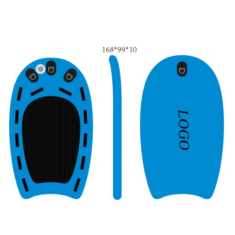 

Safety Rescue Paddle Board Easy to Carry Blue Jet Ski Soft Inflatable Long Pad Double Layer