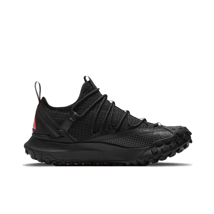 Nike ACG Mountain Fly Low Outdoor Functional Shoes Comfortable Shock Absorption Anti slip Wear resistant Men's and Women's Black