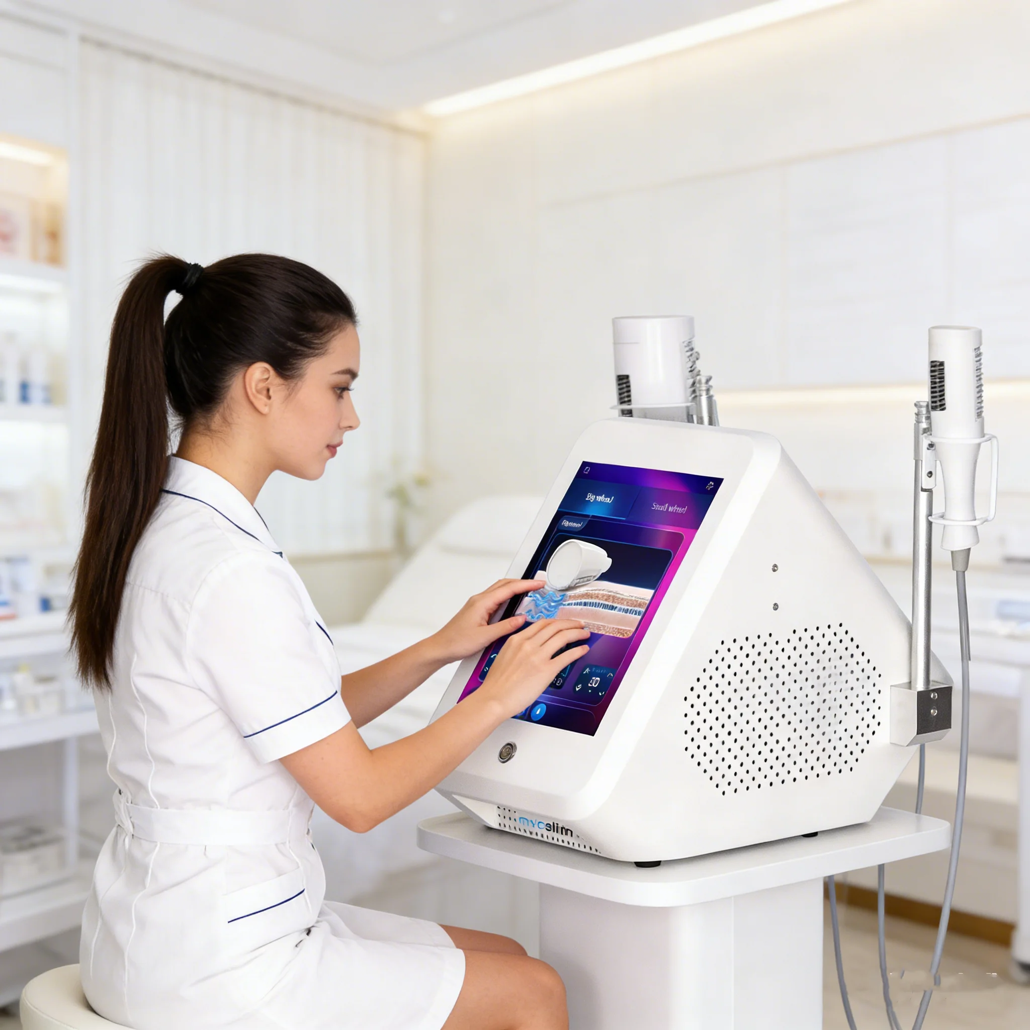 

Professional Inner Bar Roller Fat Burner facial Care Massage Devices Myoslim face Body Sculpt Skin Firm Machine for SPA EMSzero