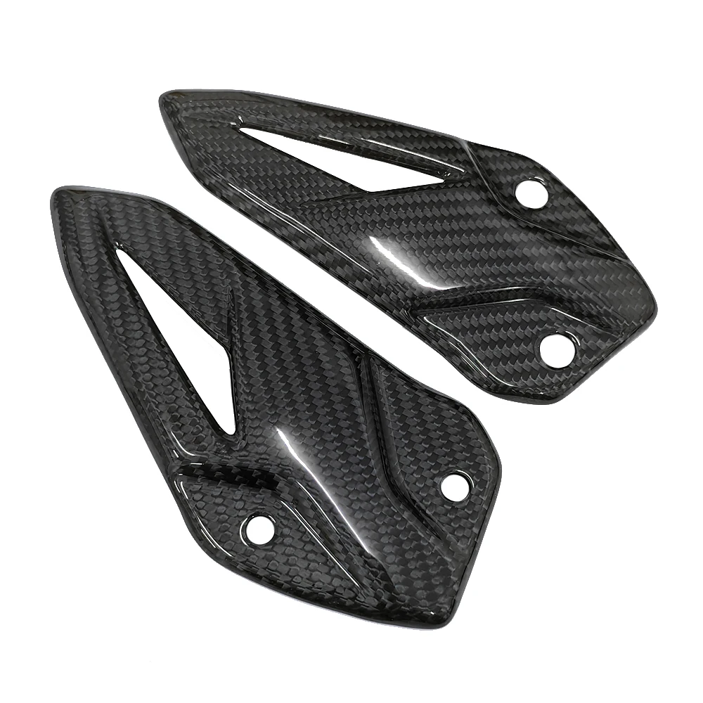 Motorcycle Carbon Fiber Heel Guard for Kawasaki ZX-4R / ZX-4RR (2023-2025)
