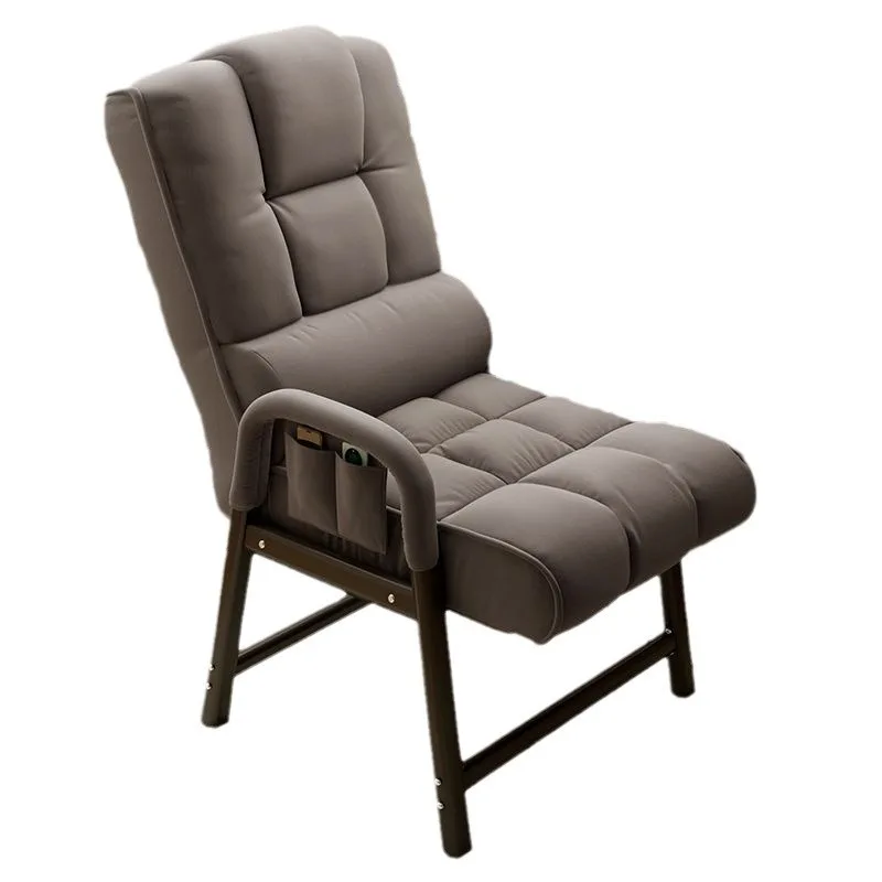 Comfortable Sedentary Computer Chair, E-sports Sofa Seat with Backrest, Study Desk Stool for College Student Dormitory & Office