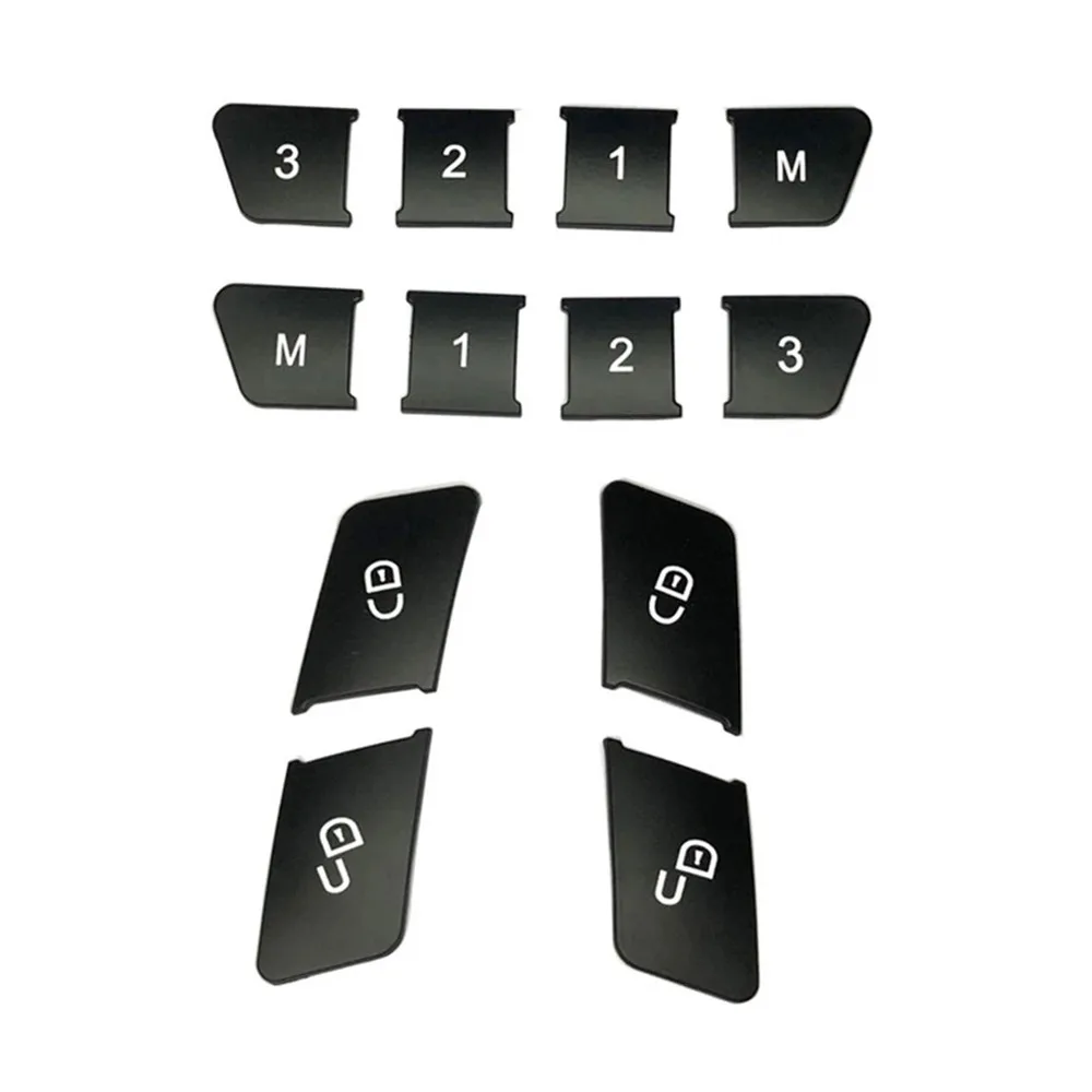 Car Door Lock Unlock Button Seat Memory Switch Trim Cover For Benz A B C E GLA CLA GLK GLE CLS ML GL W204 W212 W246 W166