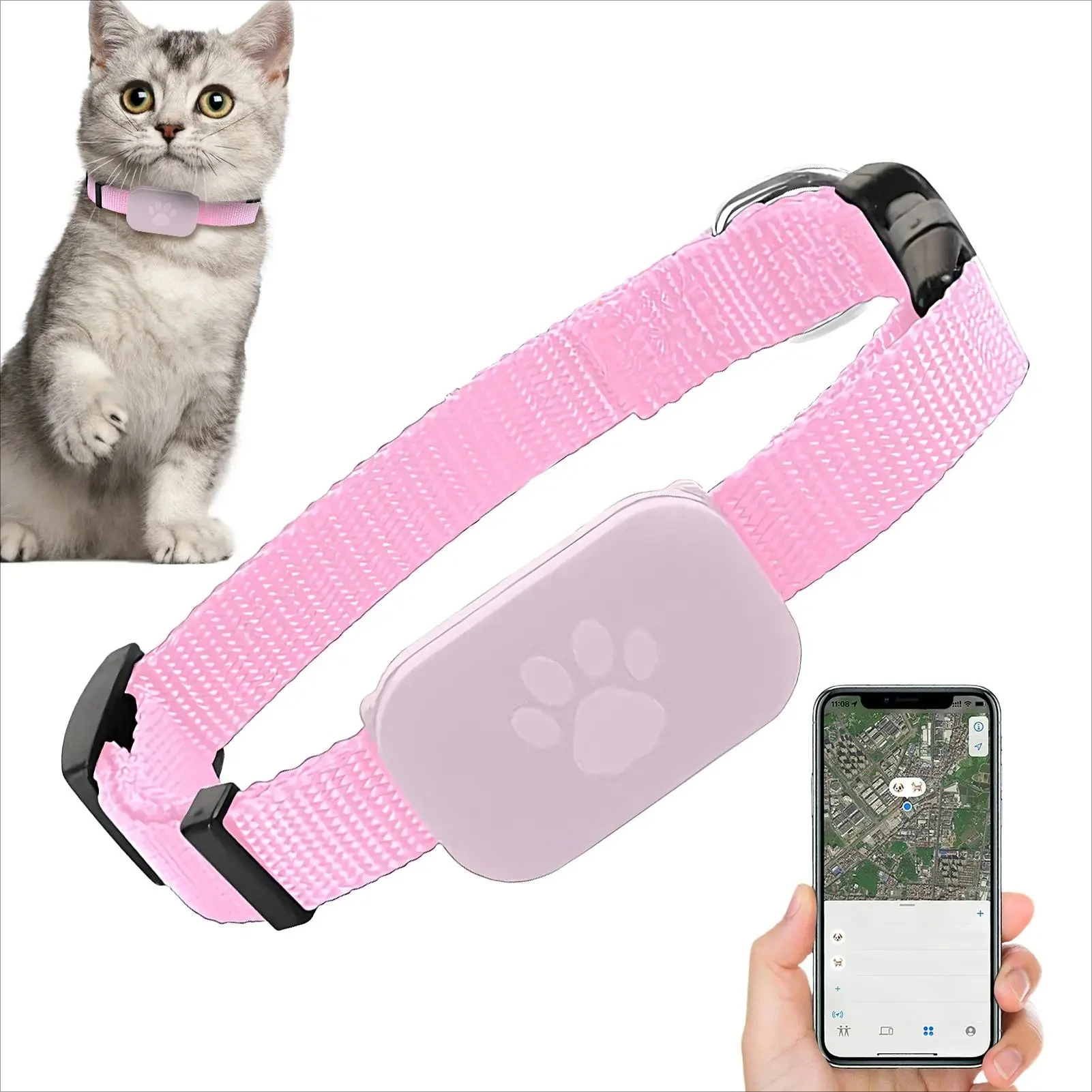 Pet Supplies Locations - GPS Tracking Cat Collar for Cats