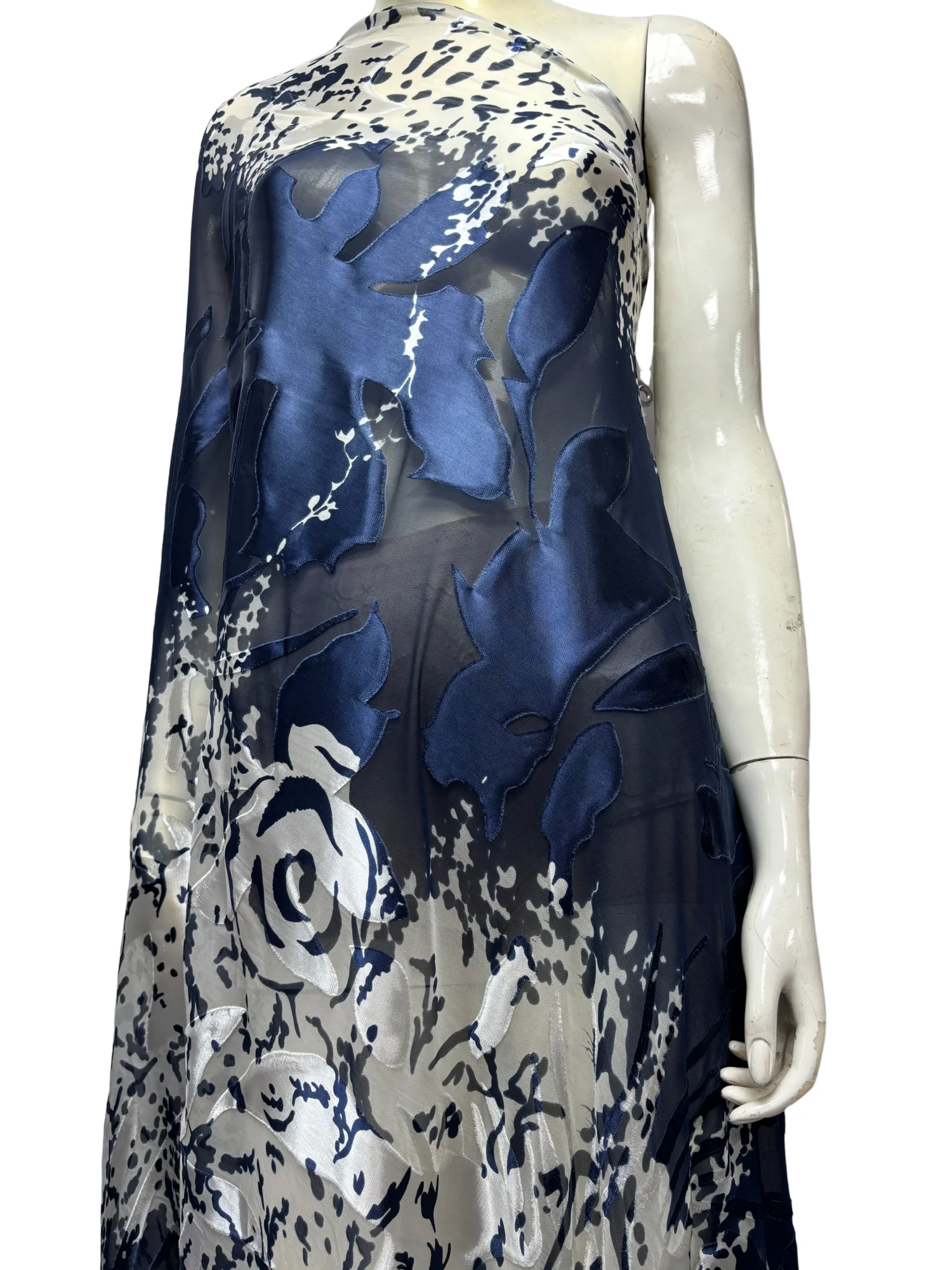 

5 ярдов 2025 г., высококачественная африканская мягкая шелковая ткань с принтом для одежды, аккуратная вышивка на материале со швейцарской вуалью, кружево, шитье