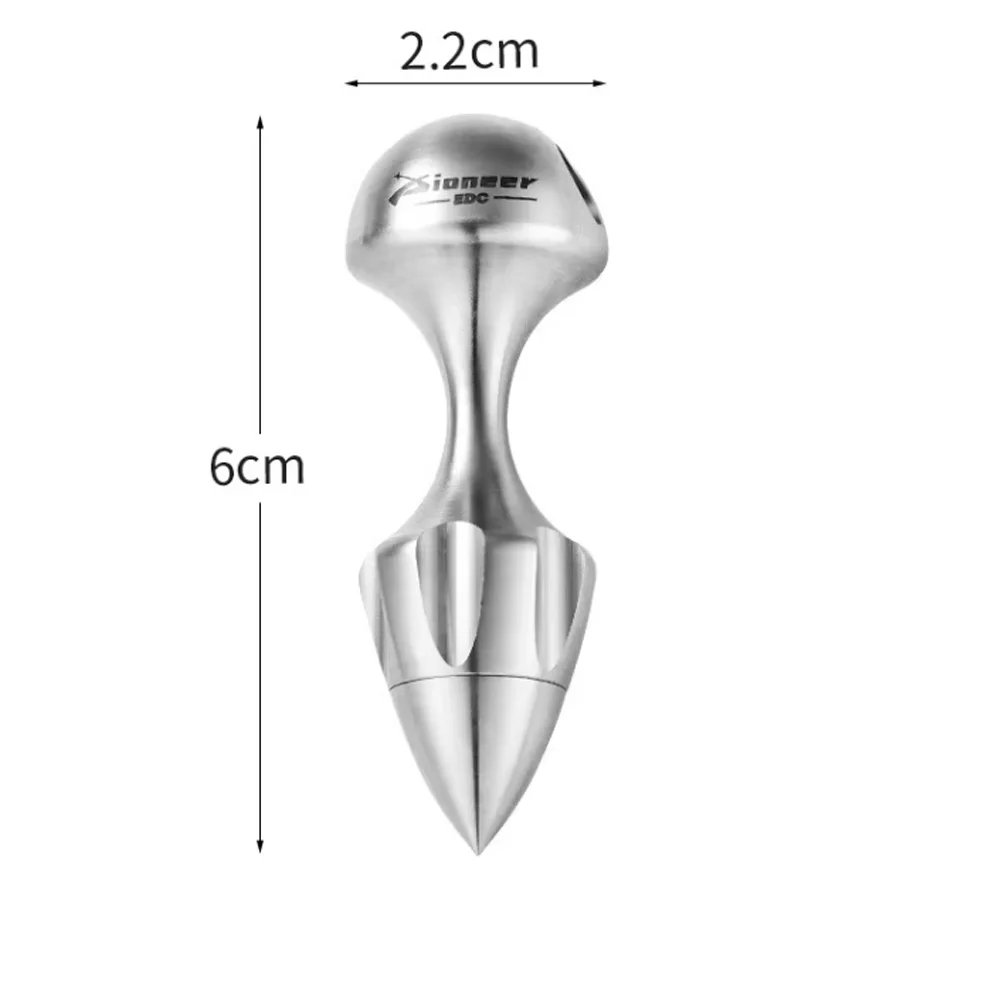 EDC Titanium Alloy Portable Sealed Waterproof Container Capsule Bottle,Medicine Box Storage Tank Multifunction EDC Tools outdoor