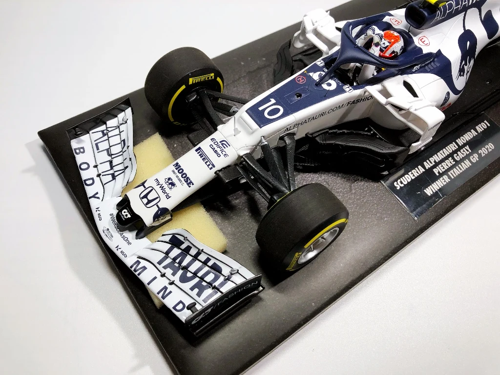 Minichamps 1:18 F1 AT01 2020 Sebastian Vettel Italy Coronal Coronation Simulation Limited Edition Resin Metal Static Car Model