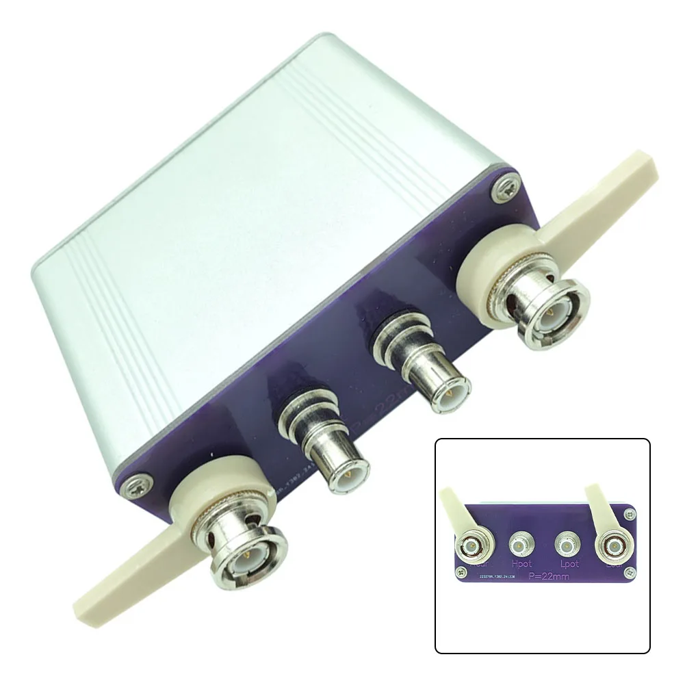 Silver Aluminum Shell Capacitor Calibration Kit 1nF To 1uF Low For Drift Mica Standard For Digital For Bridge Testing And Inspec