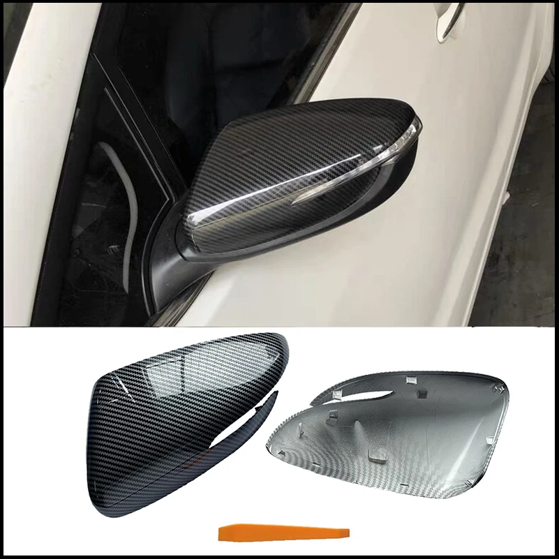 

Car Accessories For KIA Ceed 2013~2017 Door Side Wing Rearview Mirror Cover Shell Case Cap Housing Auto Parts Styling