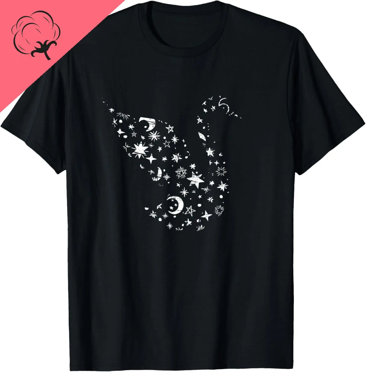 Astronomy Starts Waterfowl Animal Lover Gift Wildlife Swan T-Shirt Cotton Printed Graphic T Shirts Casual Camisas Streetwear