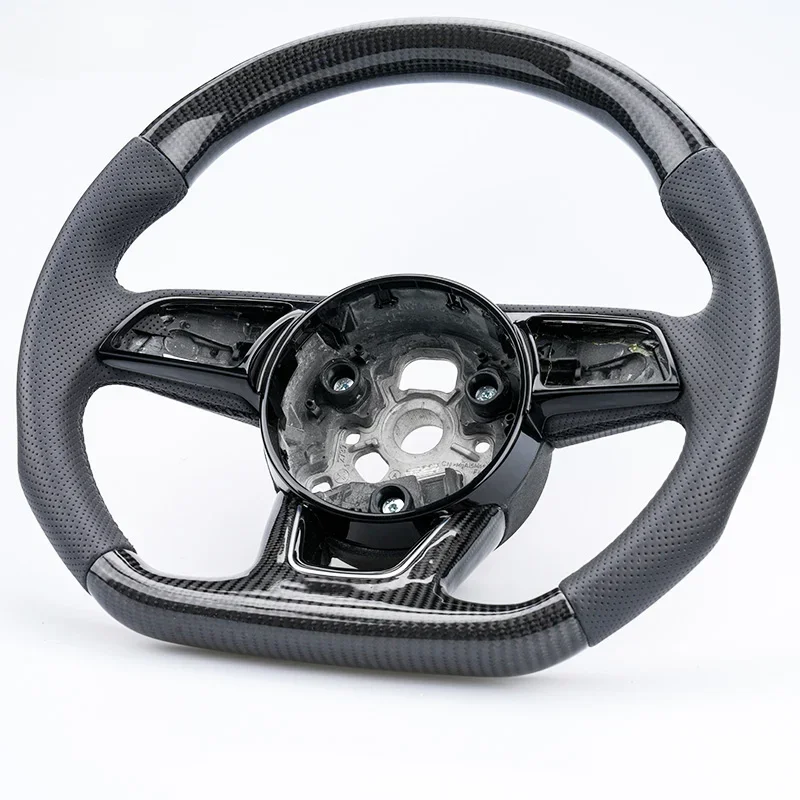 

Car Steering Wheel Audis For Audis A1 A3 A4 B9 A5 A6 A7 C7 Q5 S5 S7 Upgraded Led Carbon Fiber Steering Wheel Sports Frame