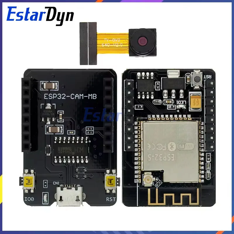 ESP32-CAM ESP32-CAM-MB MICRO USB ESP32 Последовательный порт с Wi-Fi ESP32 CAM Макетная плата CH340 5 В Bluetooth OV3660 / OV2640 Камера