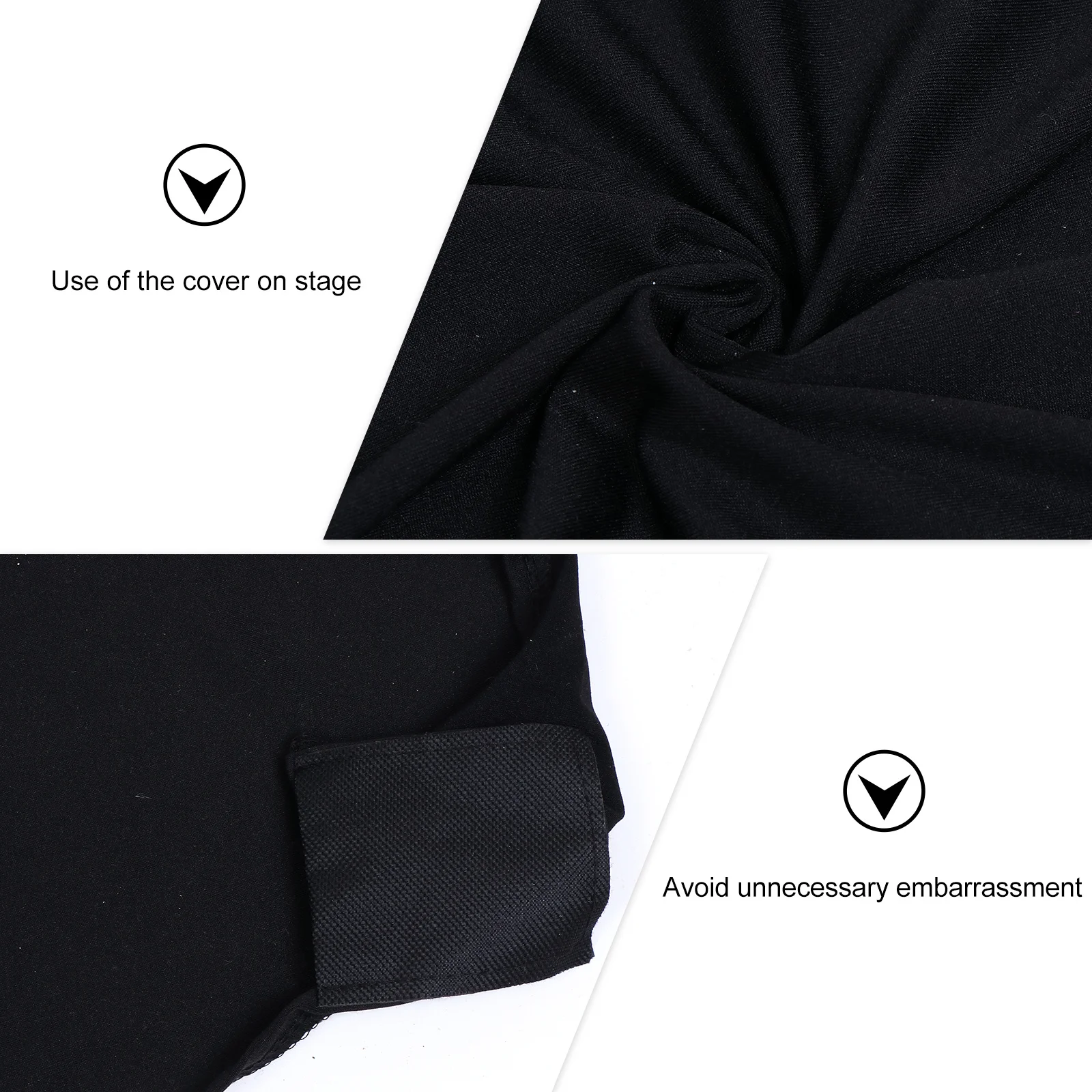 

Speaker Cover Foldable Speakers Bracket Reusable Stage Tool Accessory Polyester Portable Shell