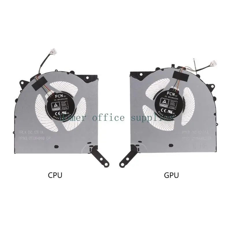 K43B Powerful GPU CPU Cooler Fan for Y9000 Laptop Fan Powerful Delivering Fan CPU Fan Heat Sink Fan High Effective Fan