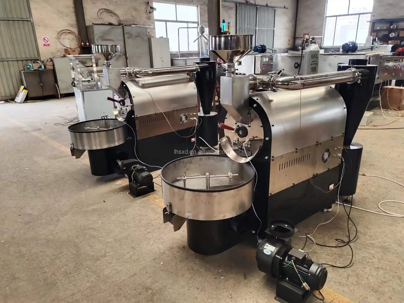 Professional Commercial Factory 1Kg 3Kg 6Kg 15Kg Industrial Coffee Roaster for Bean Roasting New Condition for Farm Industries