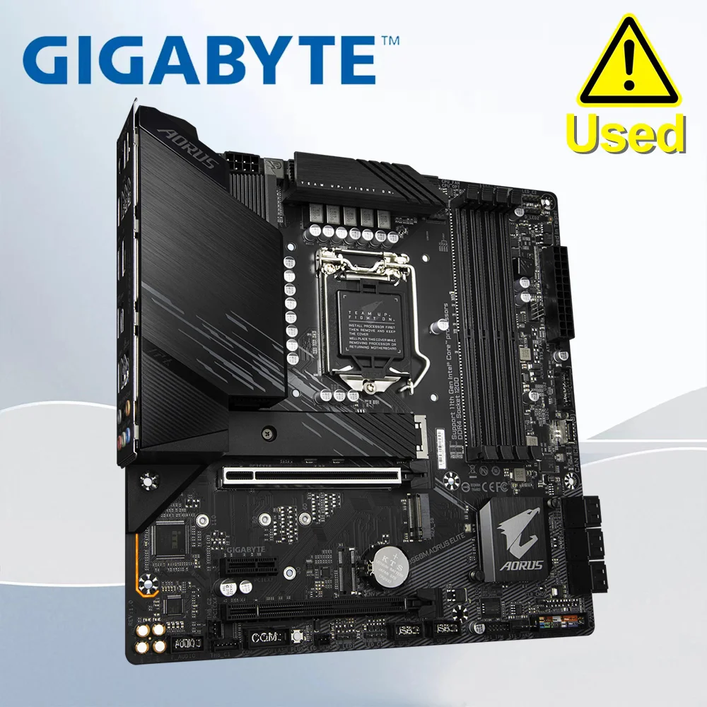 Gigabyte B560M  AORUS ELITE  4×DDR4  1×HDMI 1×DisplayPort  B560M LGA 1200