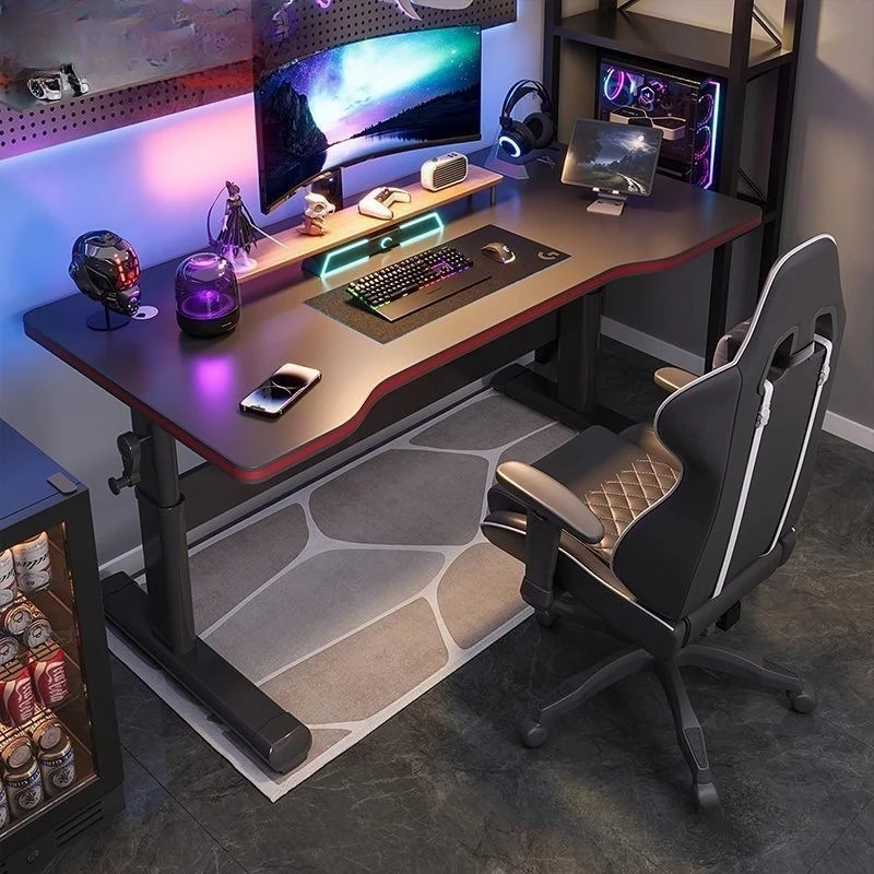 

Home Adjustable Office Desk Relax Kids Writing Computer Table Gaming Height Escritorios De Ordenador Office Furniture Modern