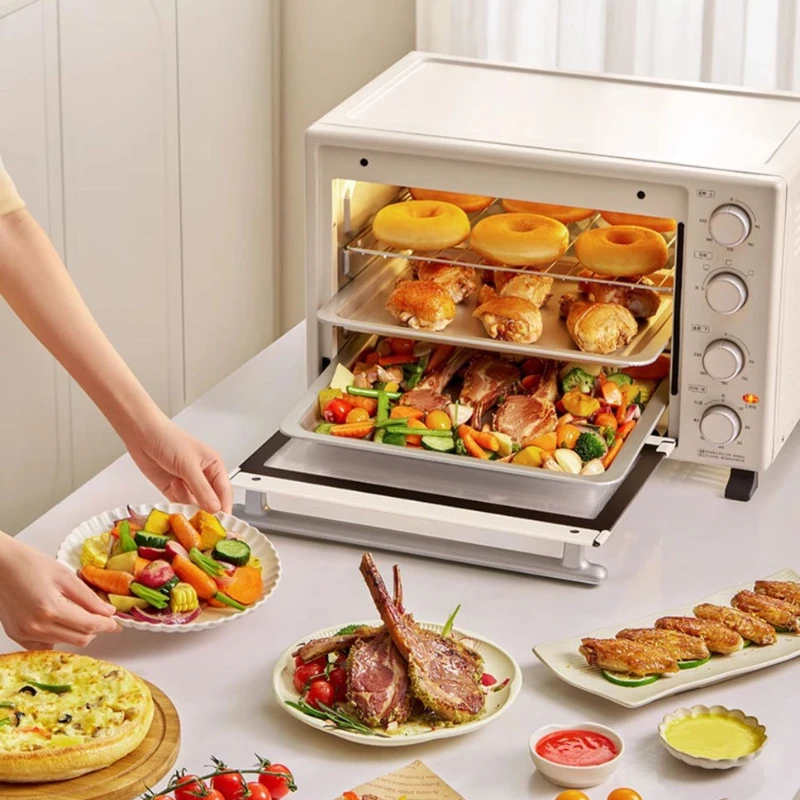 electric oven mechanical visual furnace lamp independent temperature control up