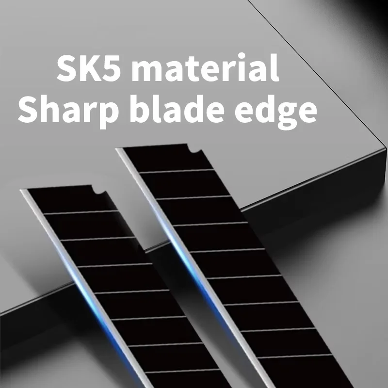 100/10 قطعة الكربون الصلب استبدال سكّين متعدّد الاستخدامات شفرة 100 مللي متر * 18 مللي متر الأسود لتقوم بها بنفسك أداة نحت شفرات لمحطة مكتب الطالب