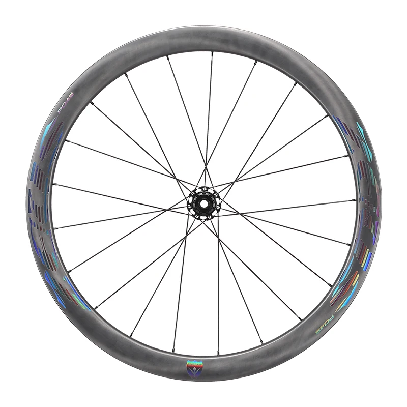 STLF ZEIUS Zeus T800 carbon fiber wheelset for road bikes featuring lightweight climbing performance and carbon wheels.