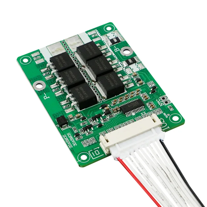 BMS 10S 36V 20A Lithium Battery Protection Board Battery Charge Board Short Circuit Protection Common Port/Slipt With Balance