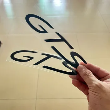 2 قطعة تصفيف السيارة GTS الجسم شعار شارة ملصق لبورشه باناميرا سبايدر كاريرا ماكان بوكستر كايمان كايين 971 911 718
