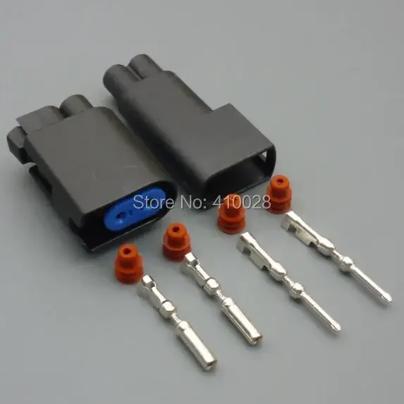 shhworldsea  2 Hole Auto Motor Car Engine Lamp Socket Wheel ABS Sensor Plug For Ford Volvo Jaguar Land Rover