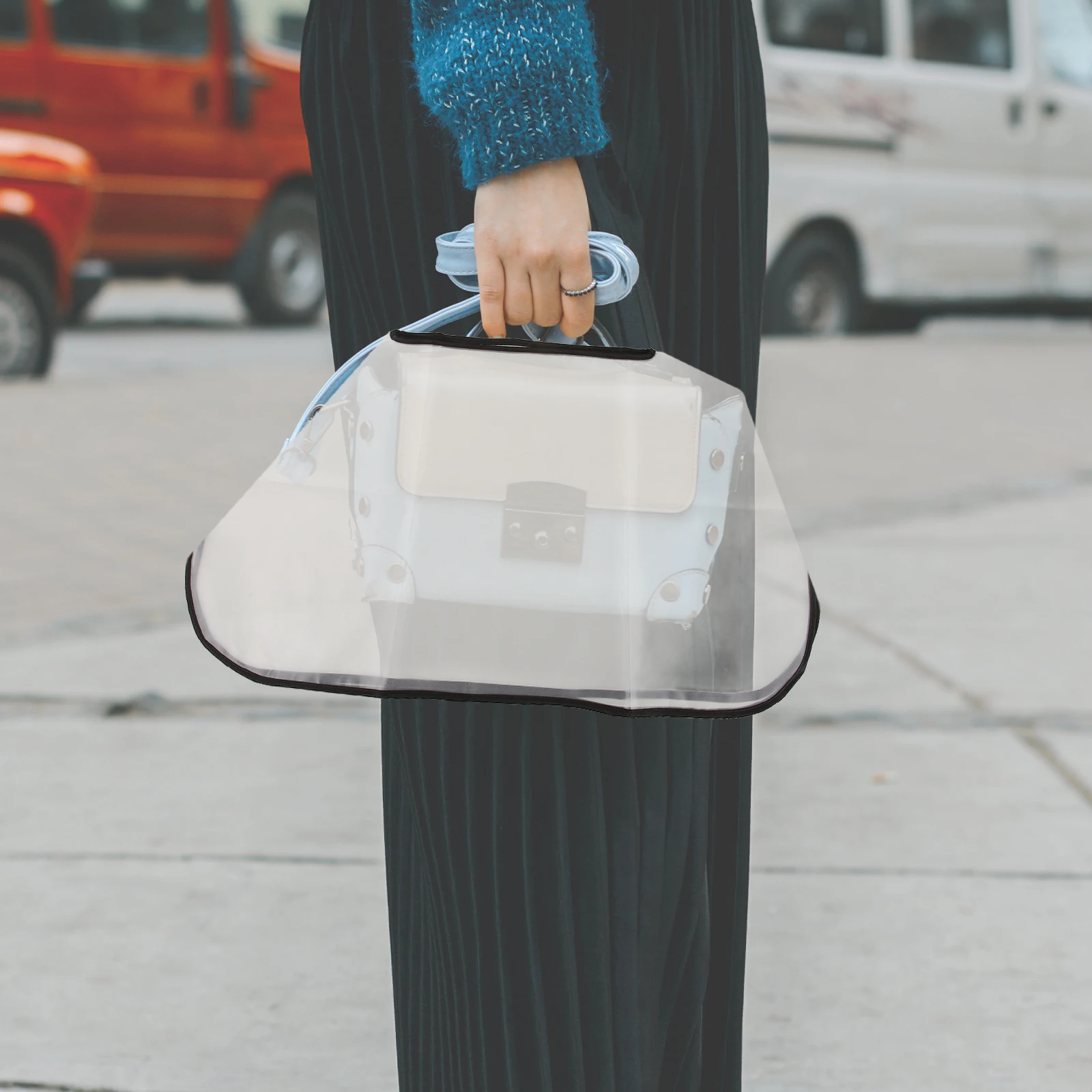 

Rain Waterproof Tote Bag Protector For Travel Hiking Camping Rainproof Cover For Handbag Rainproof Cover Handbag Accessory