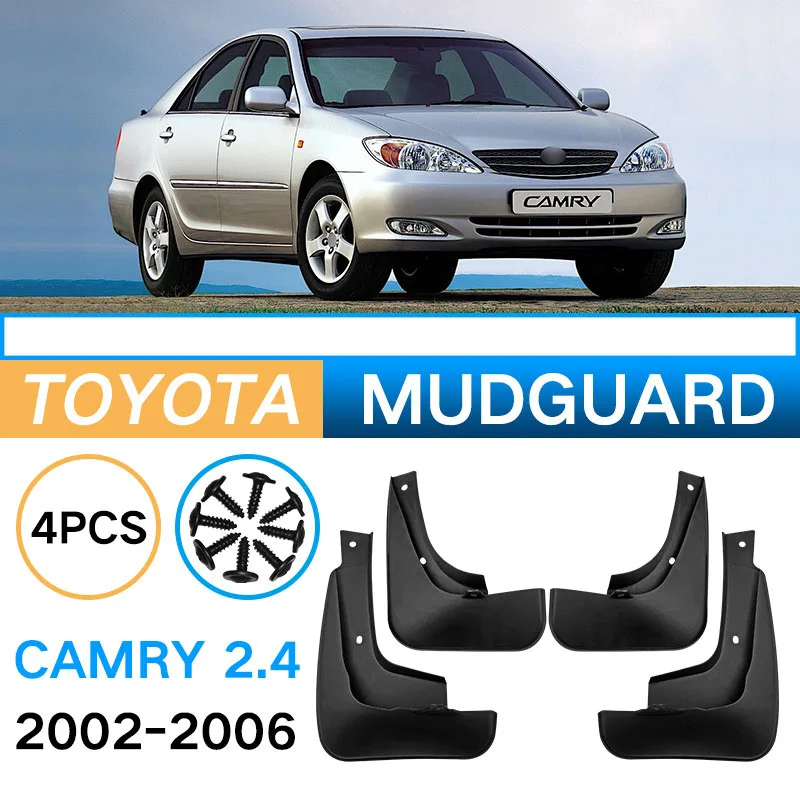 Mudguards For Toyota Camry 2.4 2002-2006 Fender Car Tire Fender Tile Car Replacement Parts