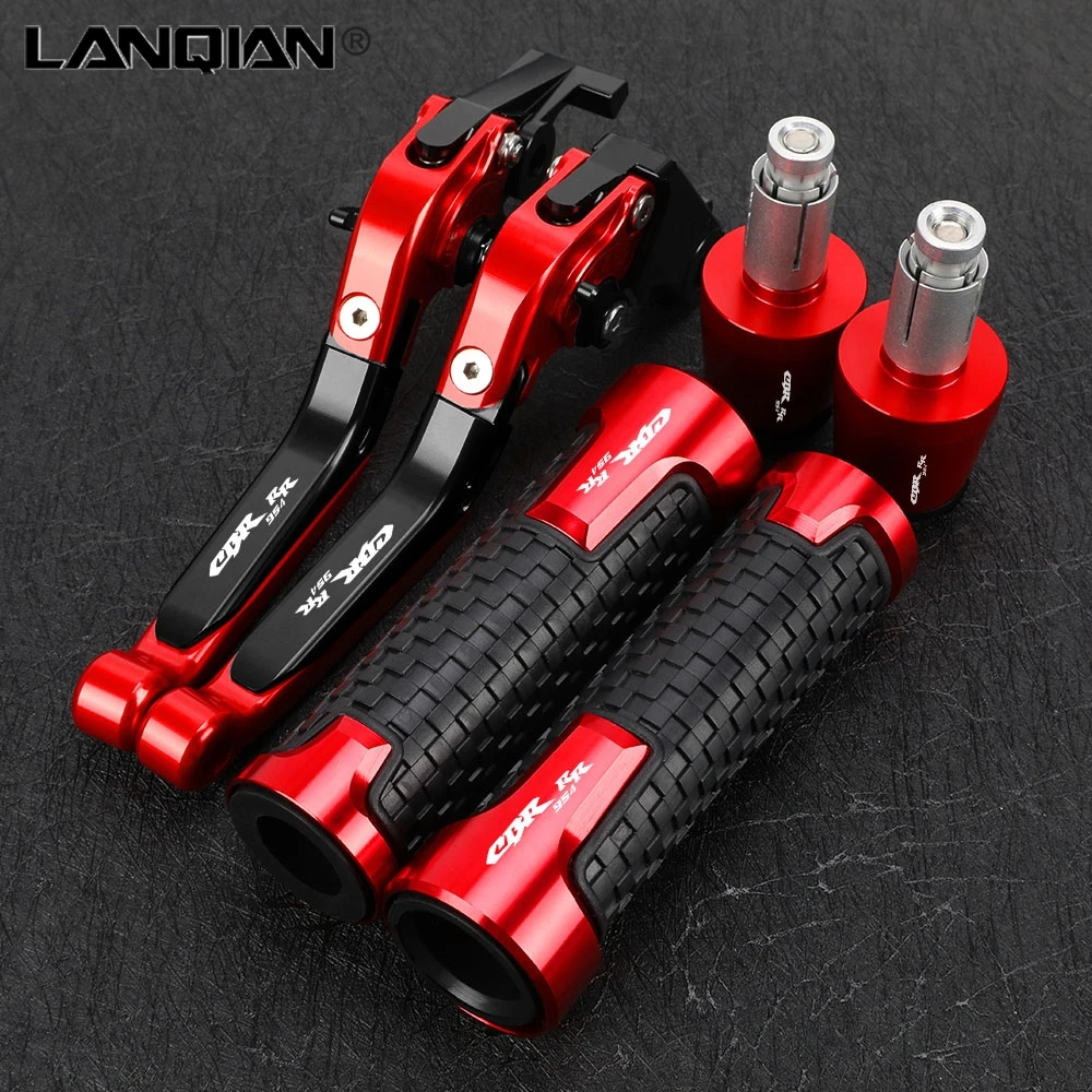 

Foldable Brake Clutch Levers 22MM 24MM Handlebar Knobs Handle Grips Ends For Honda CBR 954RR CBR 954 RR ABS 2002 2003 CBR954RR