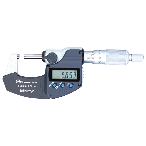 

Mitutoyo Digital Display Micrometer Electronic Spiral Micrometer Instrument 293-666-20 High Precision 0-30mm