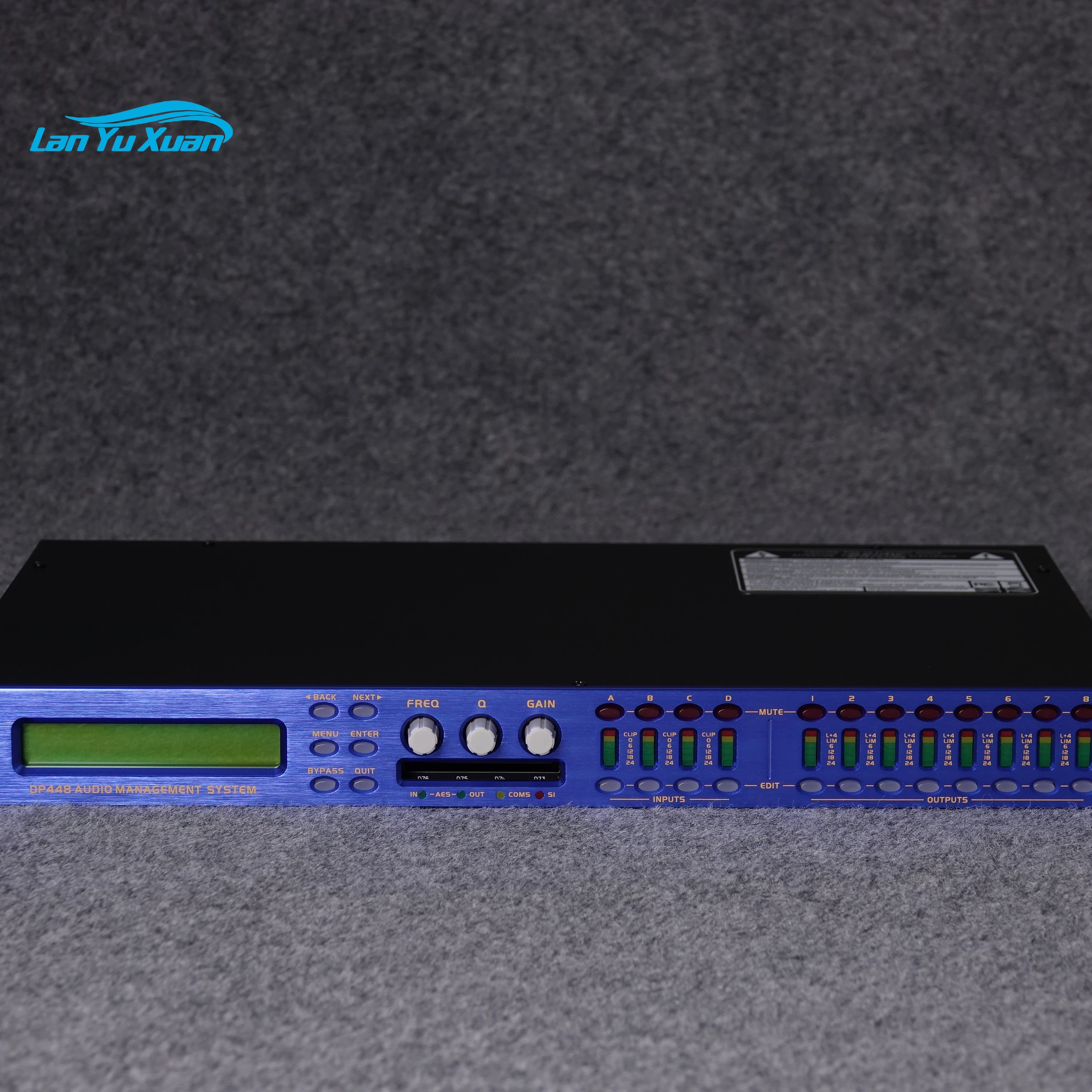 

EIF Professional Digital Sound System Audio Processor DP448 Metal Equipment 4 in 8 Out