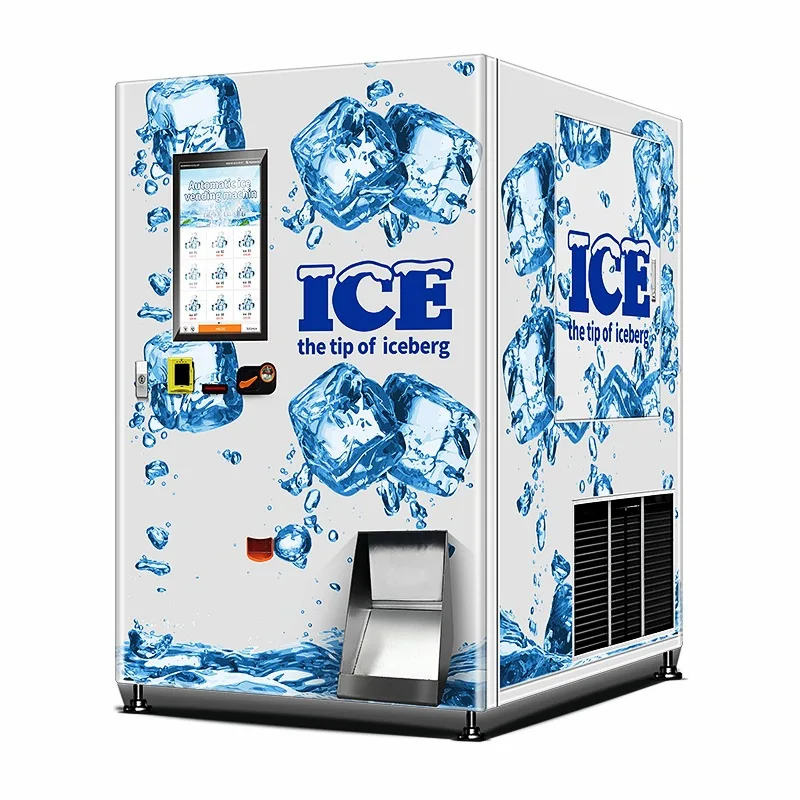 

Unmanned Self-Service CNC Machined Automatic Ice Vending Machine