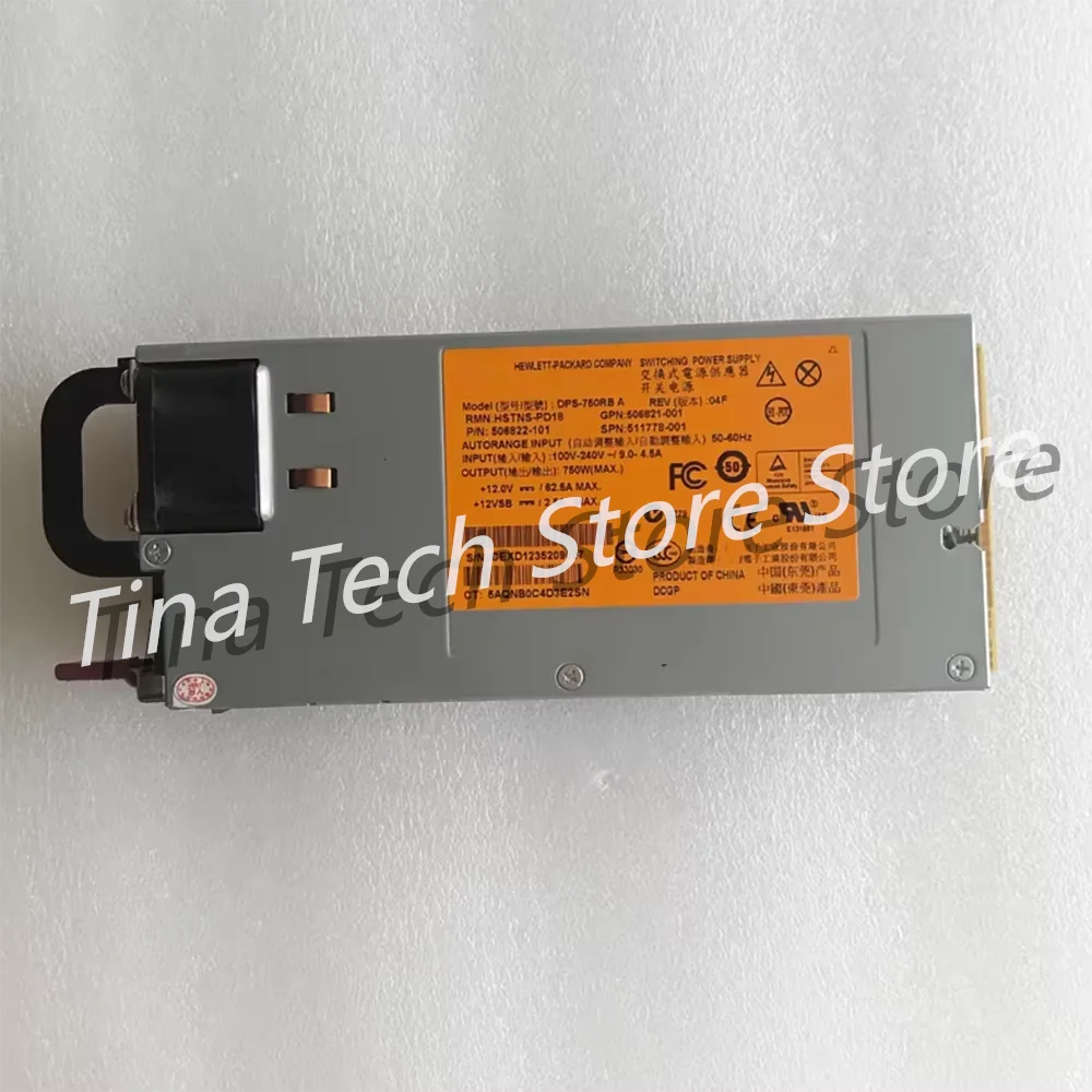 360E G8 Gen8 DL380P 750W Platinum Power Supply DPS-750AB-3A