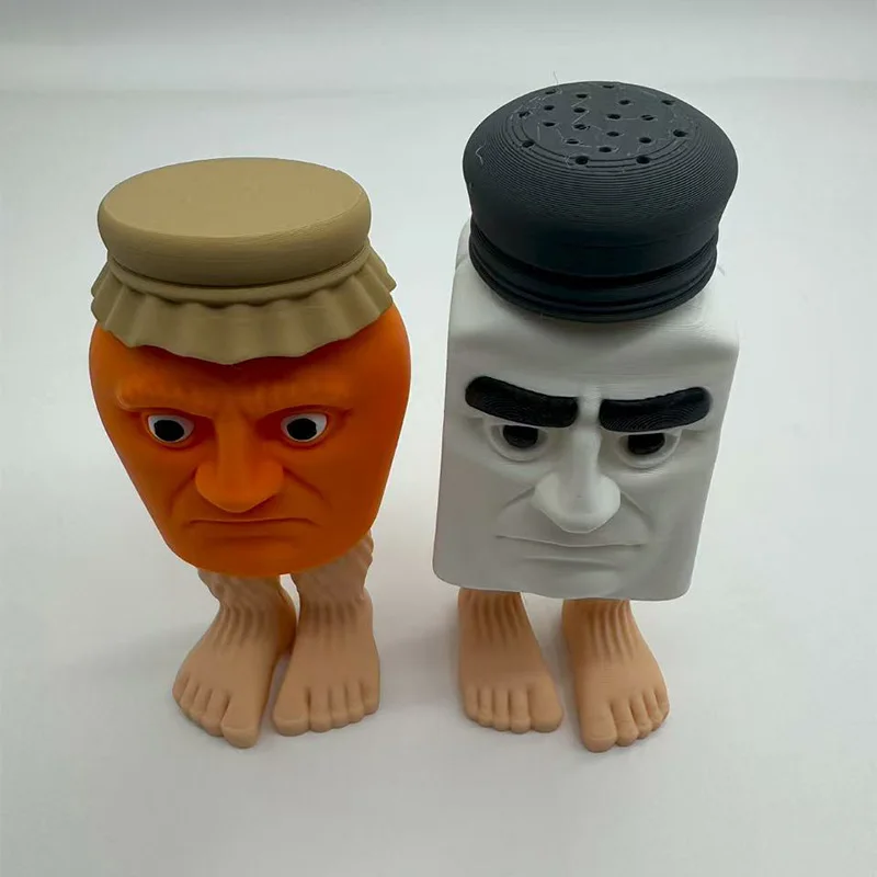 ثلاثية الأبعاد مطبوعة Tingtungung Sahur عمل دمية راقصة الباليه كابوتشينو لاريلي لاريلا بونيكا أمبالابو ديكور المنزل نموذج هدية