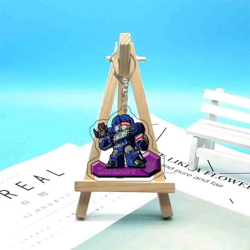 ملحقات التحول 5.5 سم: أوبتيموس برايم، نحلة، ميجاترون، هدية سلاسل مفاتيح أكريليك قلادة