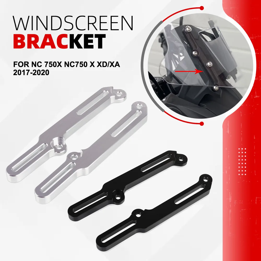 

NC750X Windshield Aadjusting Bracket For HONDA NC 750X NC750 X XD/XA 2017 2018 2019 2020 Motorcycle Windscreen Adjusters Bracket