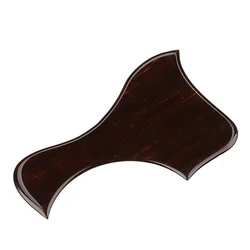 Duck Shape Wood Grain Guitar Pickguard Protector Acoustic Electric Guitar Parts Accessories Design Plastic Pvc Material