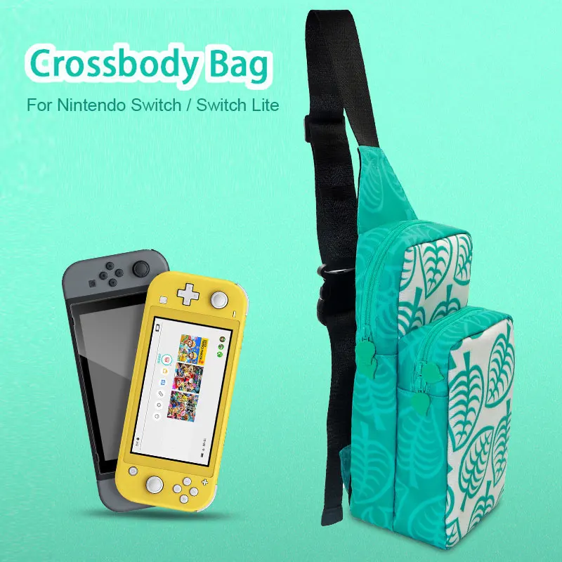 Shoulder Crossbody Chest Storage Bag For Nintendo Switch Oled Game Console Travel Carry Case Sling Backpack Pouch Accessories